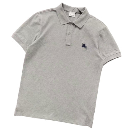 BURBERRY BASIC POLO SHIRT GREY - Sin Sity Reps