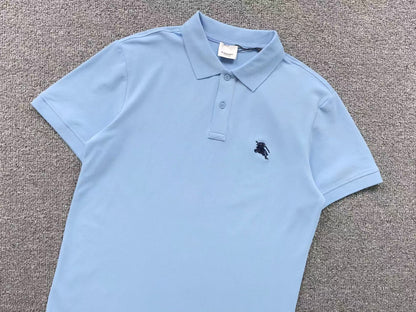 BURBERRY BASIC POLO SHIRT LIGHT BLUE - Sin Sity Reps