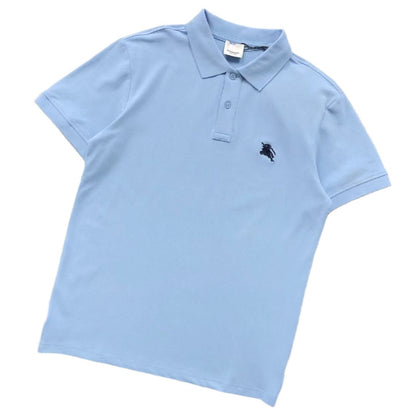 BURBERRY BASIC POLO SHIRT LIGHT BLUE - Sin Sity Reps