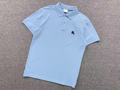 BURBERRY BASIC POLO SHIRT LIGHT BLUE - Sin Sity Reps