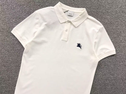 BURBERRY BASIC POLO SHIRT WHITE - Sin Sity Reps