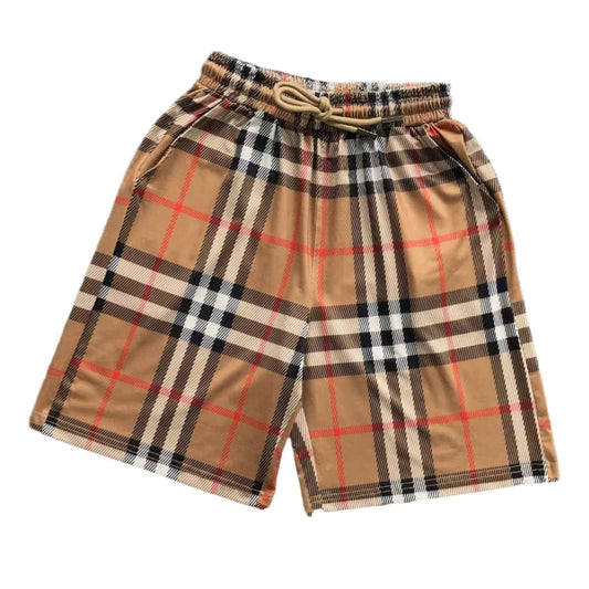 BURBERRY CHECK - PRINT SHORTS - Sin Sity Reps