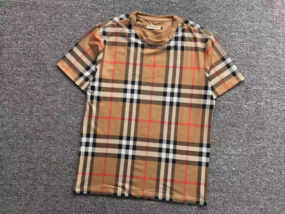 BURBERRY CHECK - PRINT T - SHIRT - Sin Sity Reps