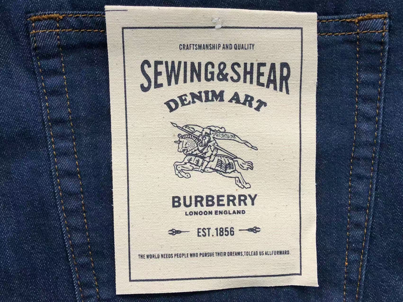 BURBERRY DENIM JEANS DARK BLUE - Sin Sity Reps