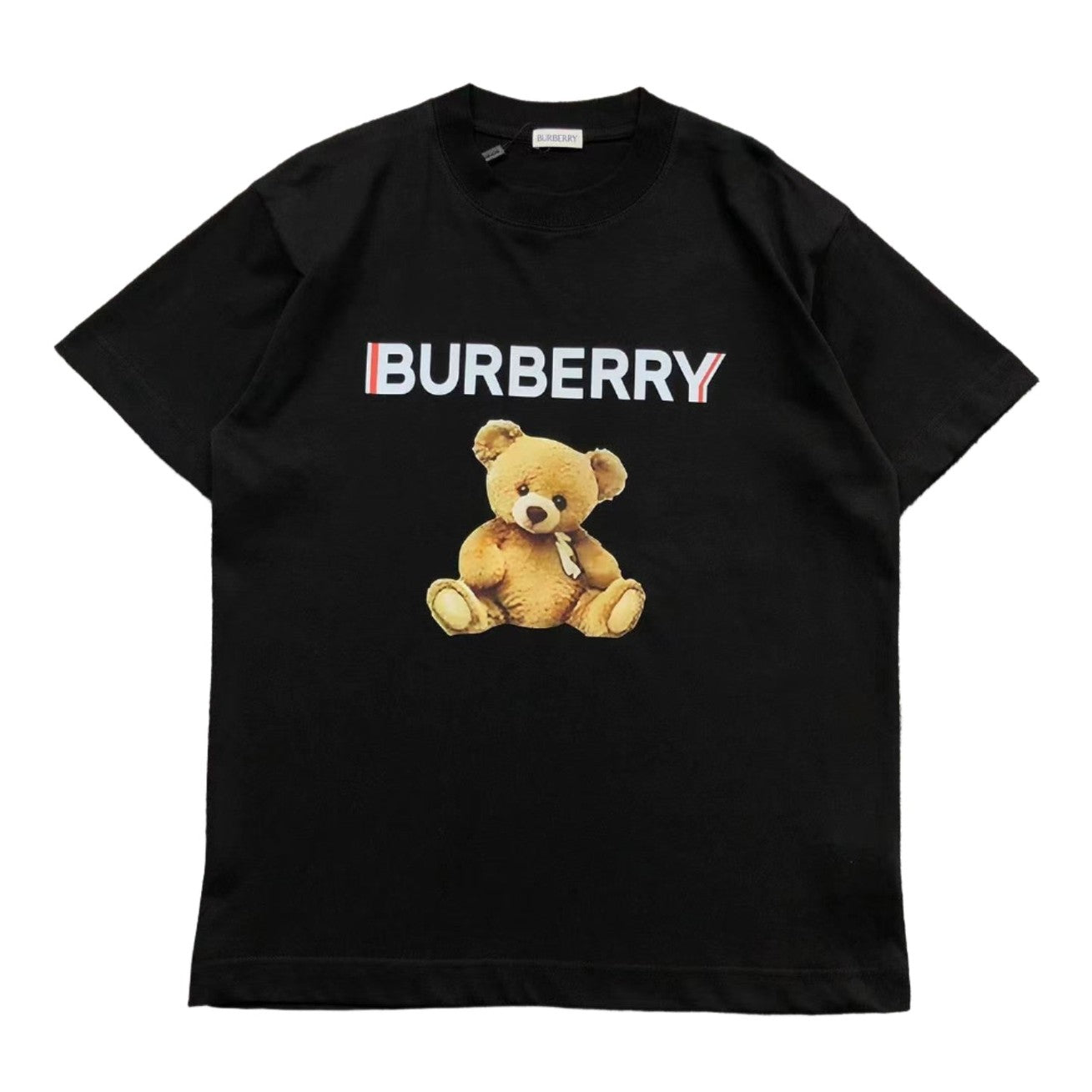 BURBERRY TEDDY BEAR T - SHIRT BLACK - Sin Sity Reps