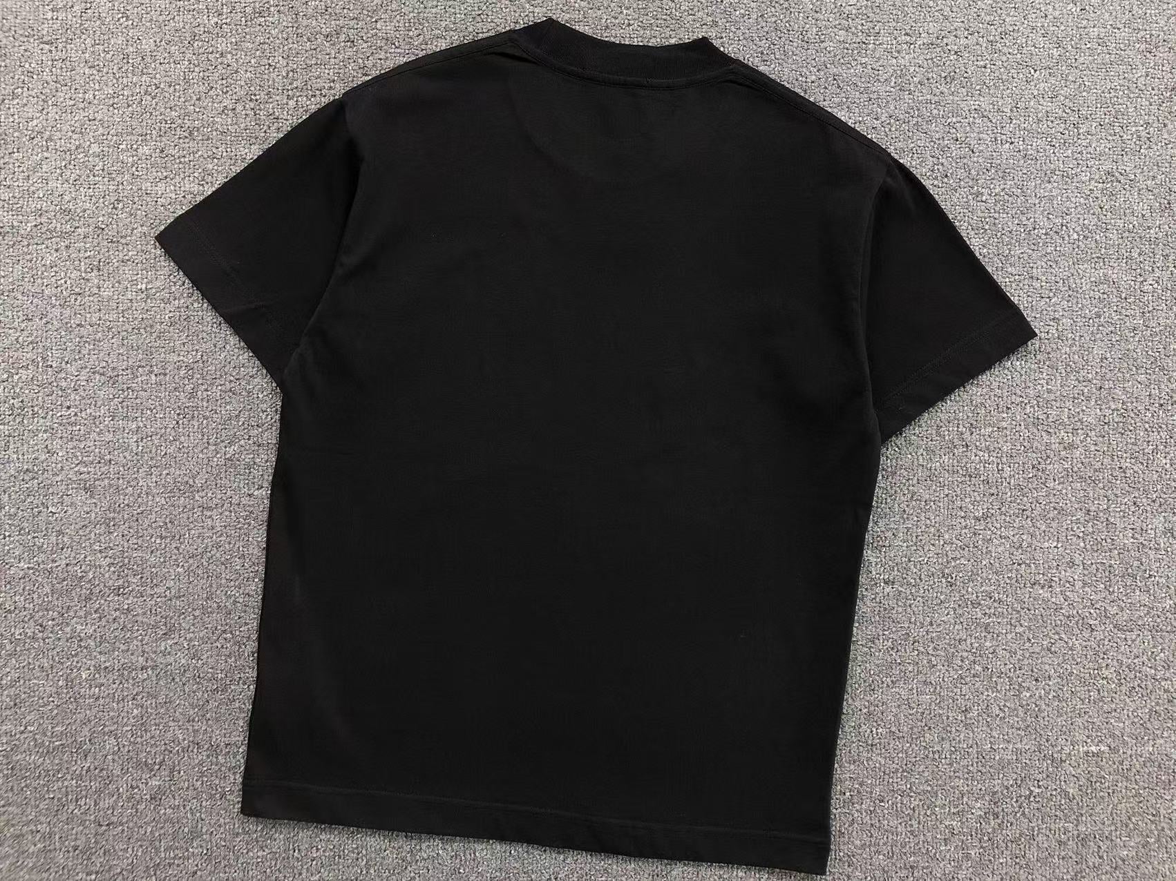 CHANEL MICKEY MOUSE LOGO T - SHIRT BLACK - Sin Sity Reps