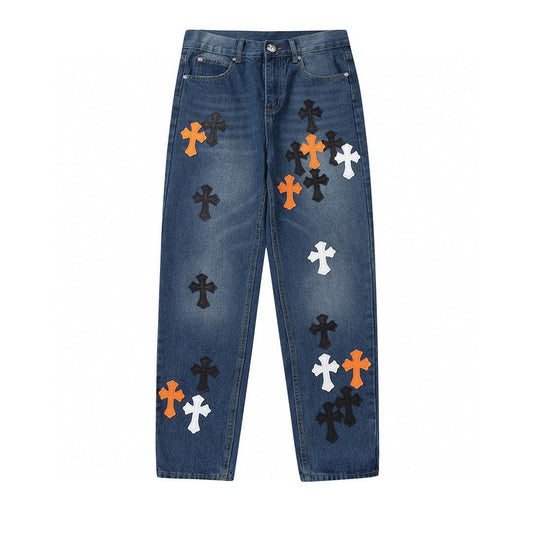 CHROME HEARTS CROW HEARTS JEANS DENIM - Sin Sity Reps