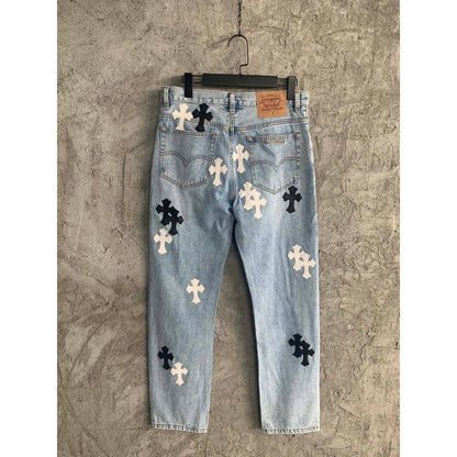 CHROME HEARTS GRAILED JEANS - Sin Sity Reps