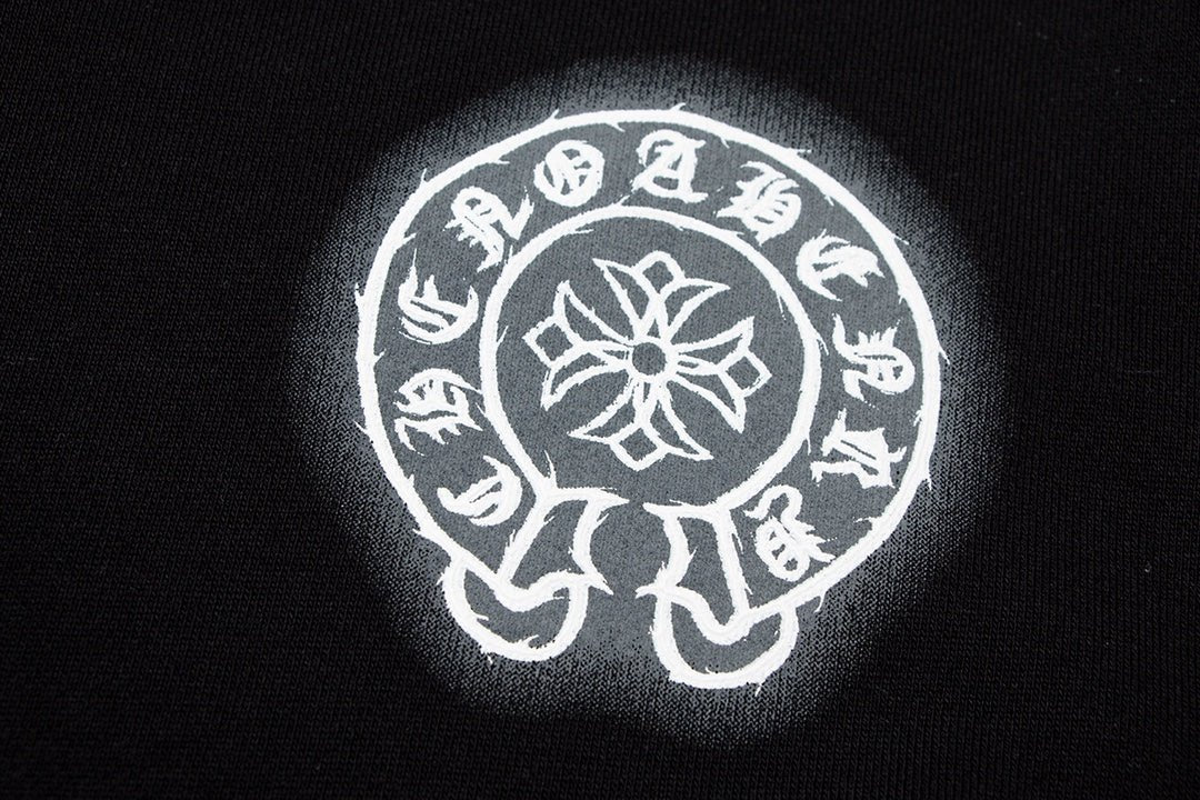 CHROME HEARTS HORSE SHOE LOGO SWEATSHIRT BLACK - Sin Sity Reps