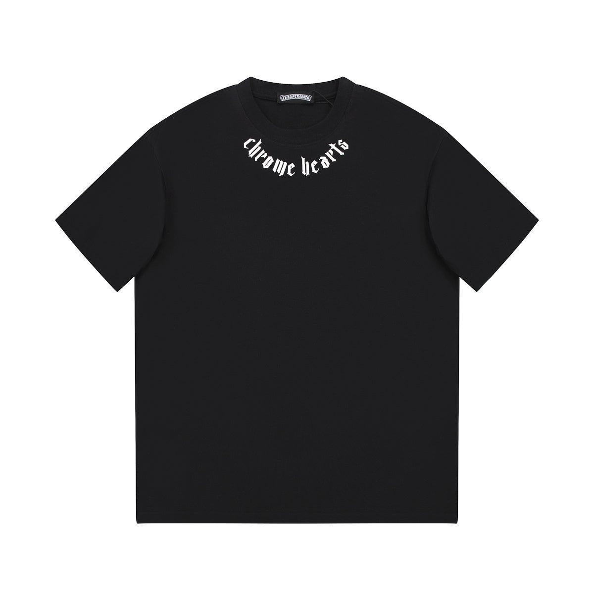 CHROME HEARTS LOGO COLLAR T - SHIRT BLACK - Sin Sity Reps