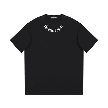 CHROME HEARTS LOGO COLLAR T - SHIRT BLACK - Sin Sity Reps