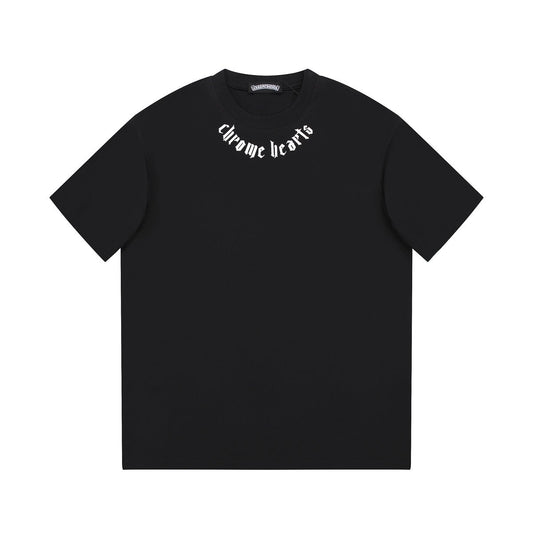 CHROME HEARTS LOGO COLLAR T - SHIRT BLACK - Sin Sity Reps