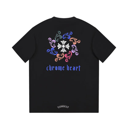 CHROME HEARTS LOGO COLLAR T - SHIRT BLACK - Sin Sity Reps