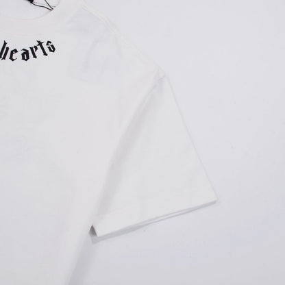 CHROME HEARTS LOGO COLLAR T - SHIRT WHITE - Sin Sity Reps