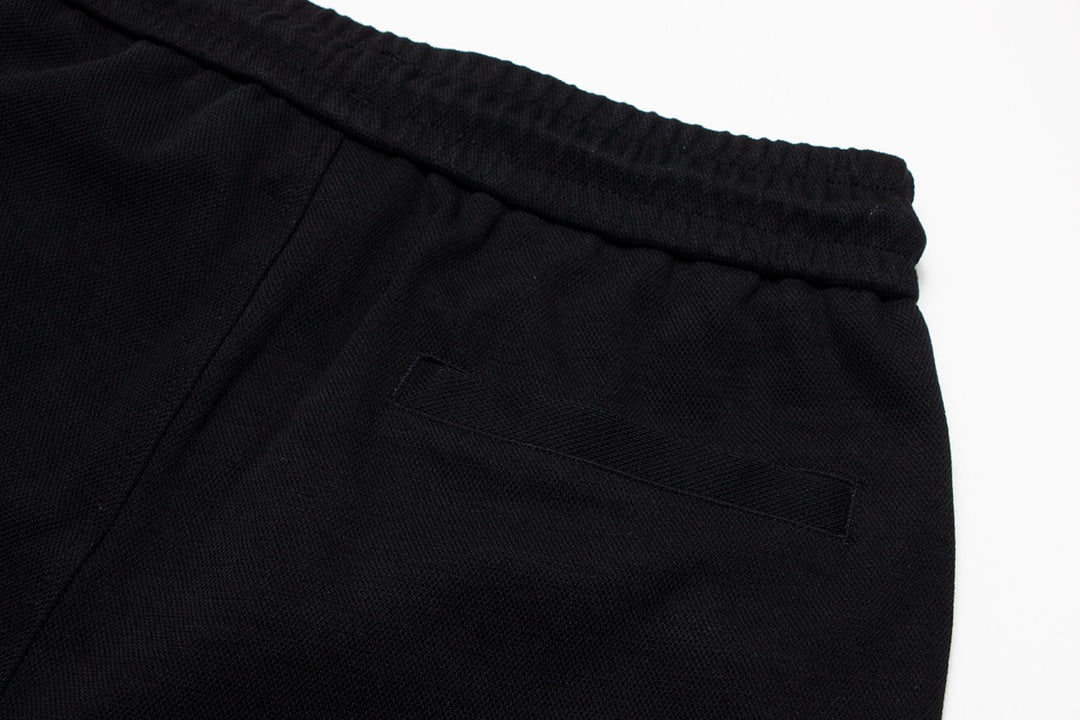 CHROME HEARTS PAINT DRIP SHORTS BLACK - Sin Sity Reps