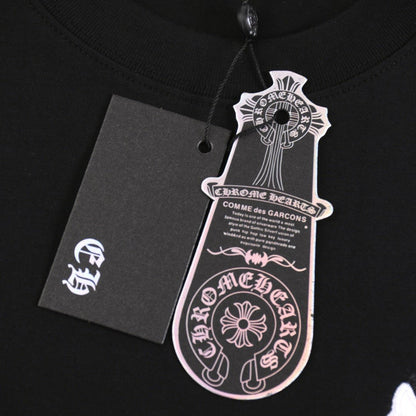 CHROME HEARTS WHITE CROSS T - SHIRT BLACK - Sin Sity Reps