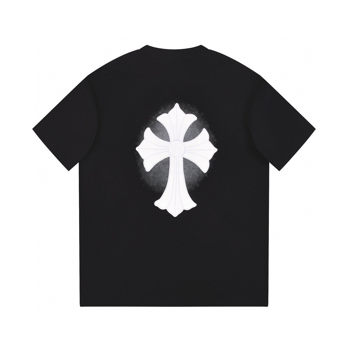 CHROME HEARTS WHITE CROSS T - SHIRT BLACK - Sin Sity Reps