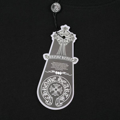 CHROME HEARTS WHITE DOUBLE CROSS T - SHIRT BLACK - Sin Sity Reps