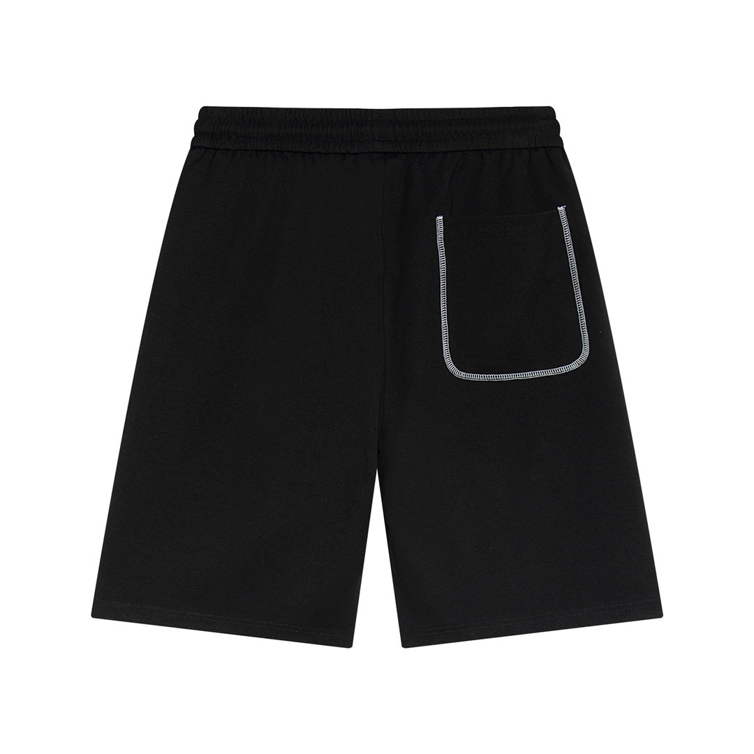 CHROME HEARTS WHITE EMBROIDERY SHORTS BLACK - Sin Sity Reps