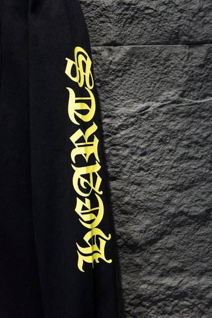 CHROME HEARTS YELLOW COLLAR LONGSLEEVE BLACK - Sin Sity Reps