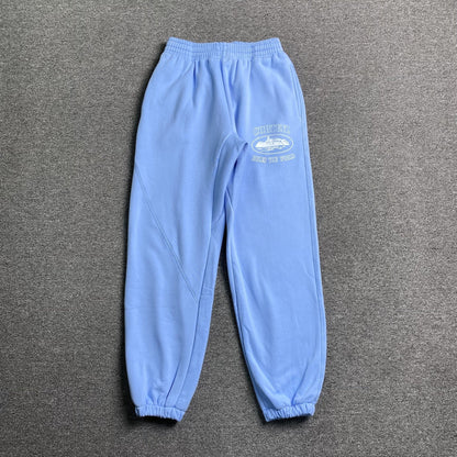 CORTEIZ ALCATRAZ SWEATPANTS BABY BLU - Sin Sity Reps