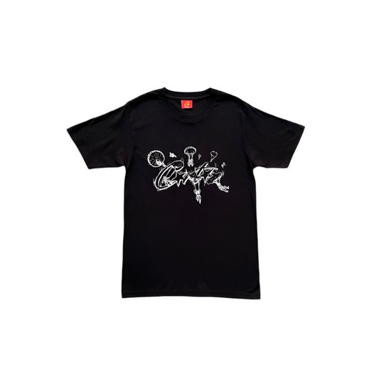 CORTEIZ ALLSTARZ SKYDIVER TEE BLACK - Sin Sity Reps