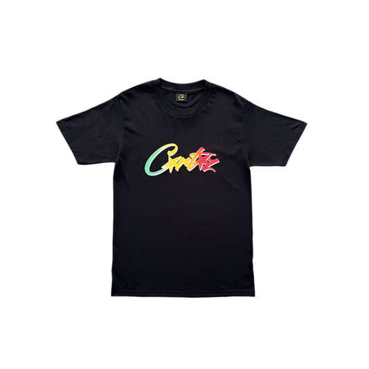 CORTEIZ ALLSTARZ T - SHIRT BLACK RASTA GRADIENT - Sin Sity Reps