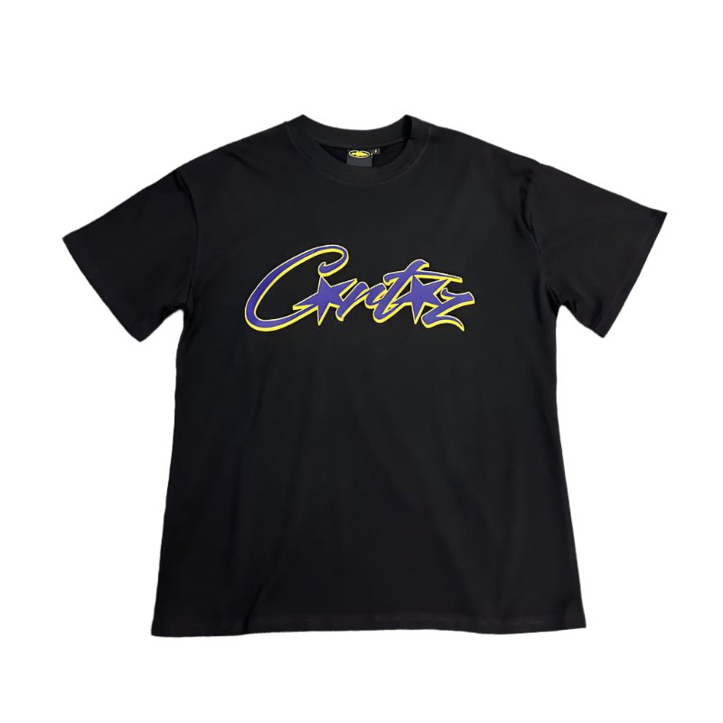 CORTEIZ ALLSTARZ TEE BLACK PURPLE - Sin Sity Reps