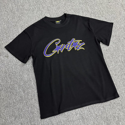 CORTEIZ ALLSTARZ TEE BLACK PURPLE - Sin Sity Reps