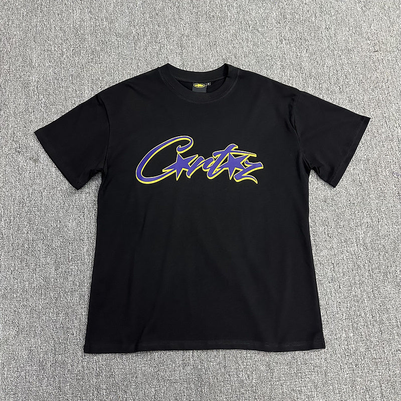 CORTEIZ ALLSTARZ TEE BLACK PURPLE - Sin Sity Reps