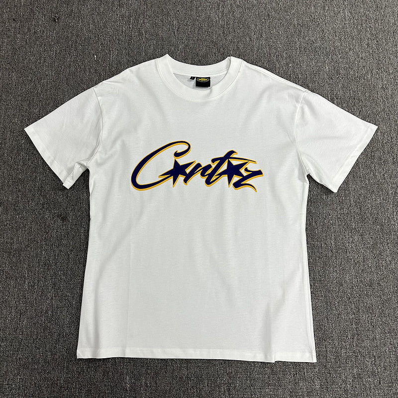 CORTEIZ ALLSTARZ TEE WHITE BLACK YELLOW - Sin Sity Reps