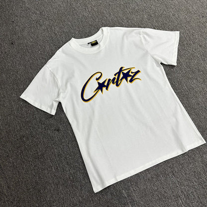 CORTEIZ ALLSTARZ TEE WHITE BLACK YELLOW - Sin Sity Reps