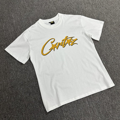 CORTEIZ ALLSTARZ TEE WHITE GOLD - Sin Sity Reps