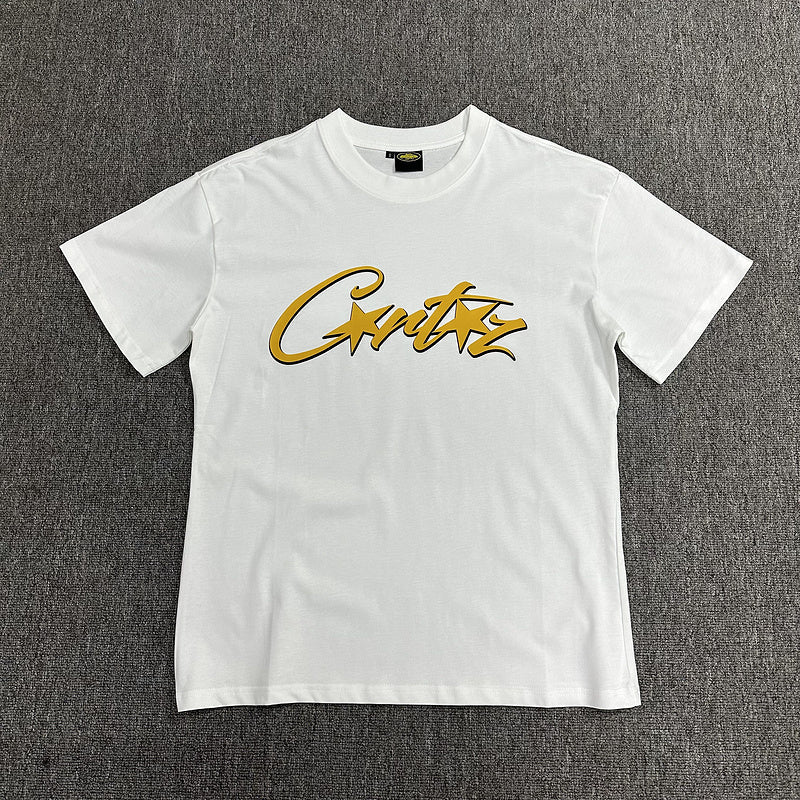 CORTEIZ ALLSTARZ TEE WHITE GOLD - Sin Sity Reps