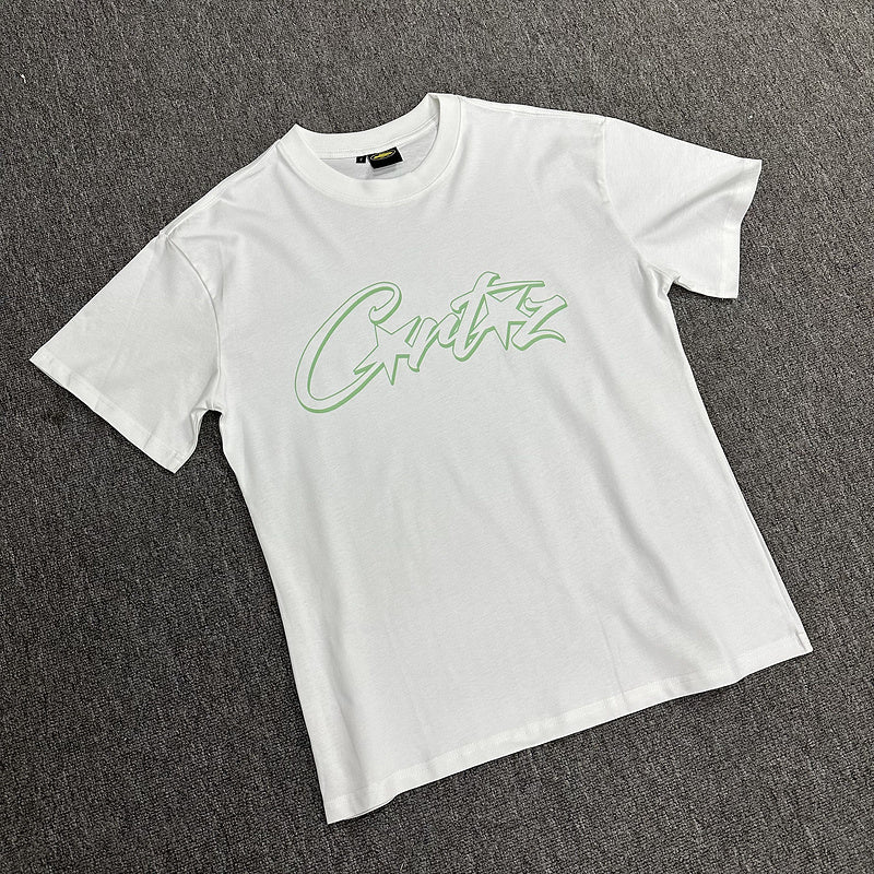 CORTEIZ ALLSTARZ TEE WHITE GREEN - Sin Sity Reps