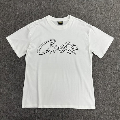 CORTEIZ ALLSTARZ TEE WHITE HOLLOW BLACK - Sin Sity Reps