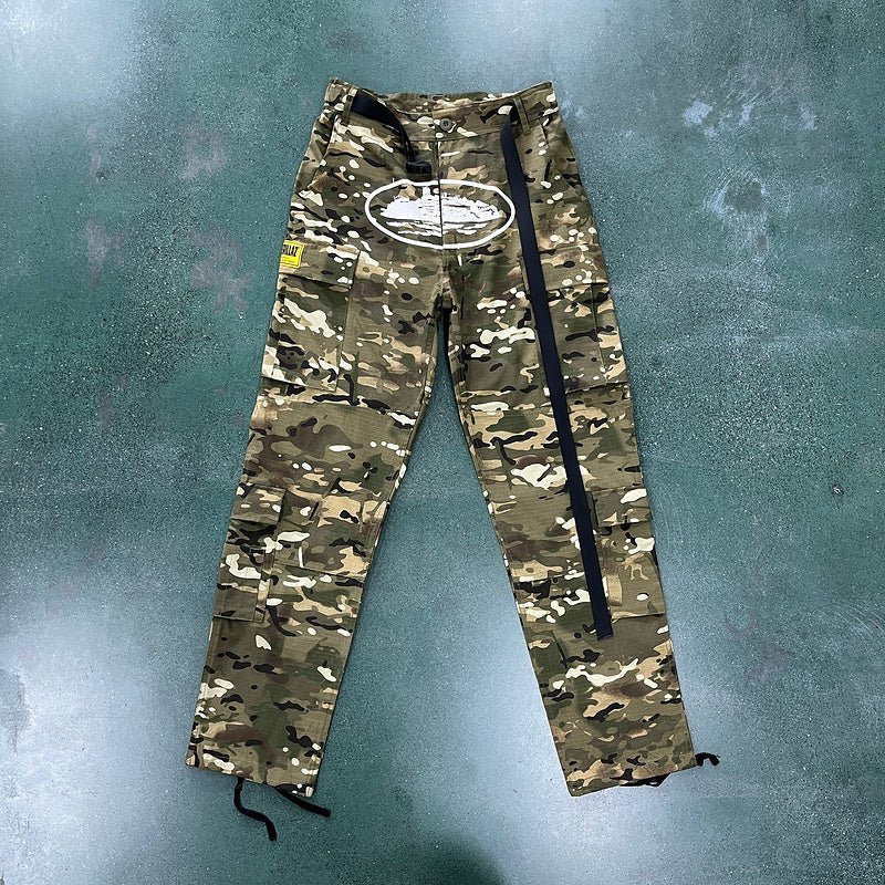 CORTEIZ CARGO PANTS CAMO - Sin Sity Reps