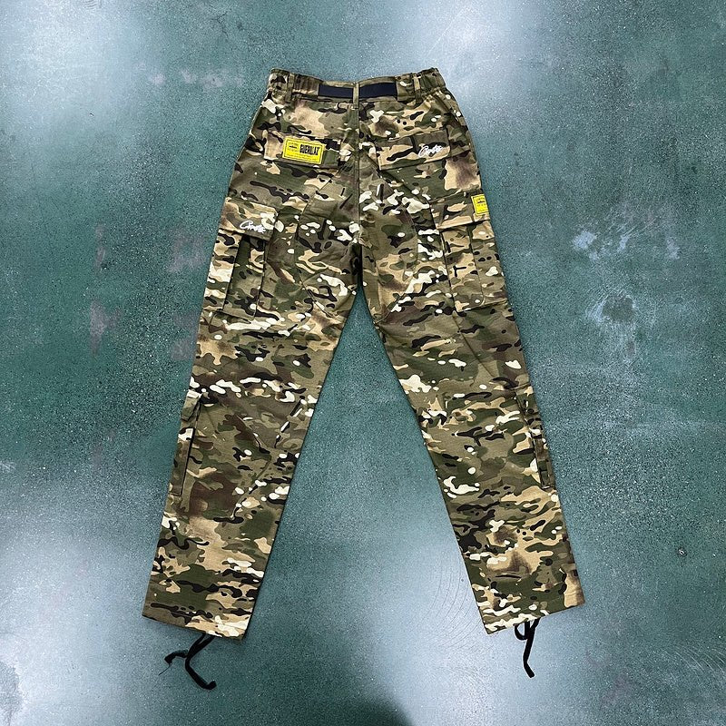 CORTEIZ CARGO PANTS CAMO - Sin Sity Reps