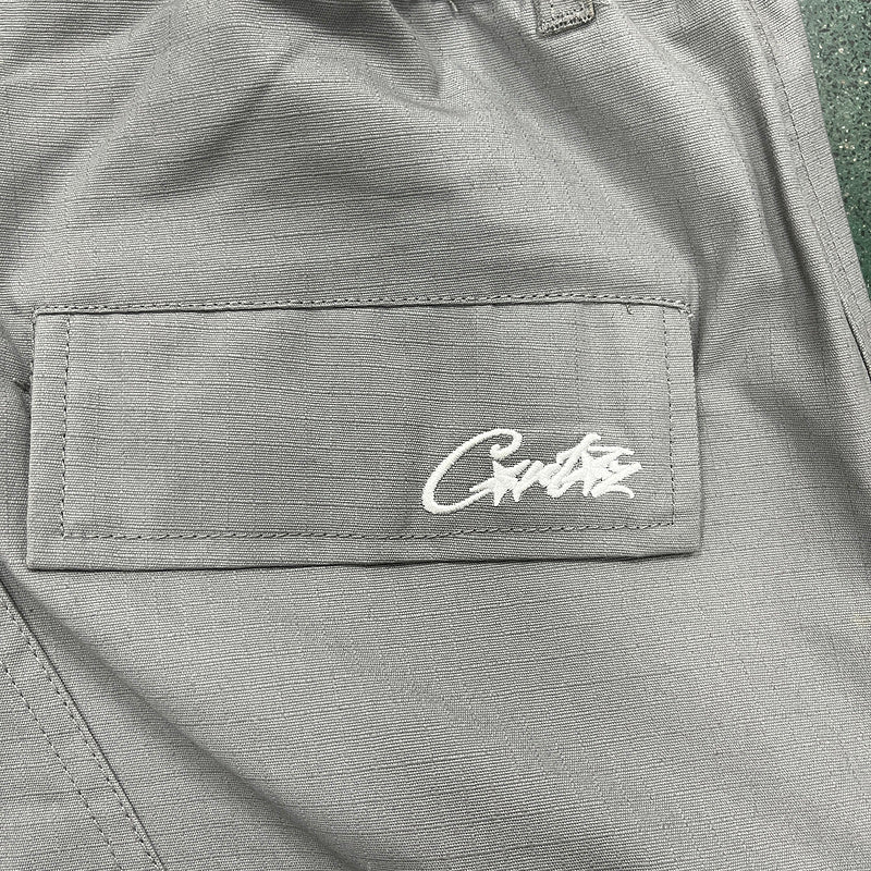 CORTEIZ CARGO PANTS STONE GREY - Sin Sity Reps