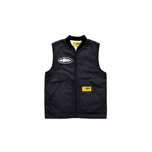 CORTEIZ GUERILLAZ QUILTED VEST BLACK - Sin Sity Reps