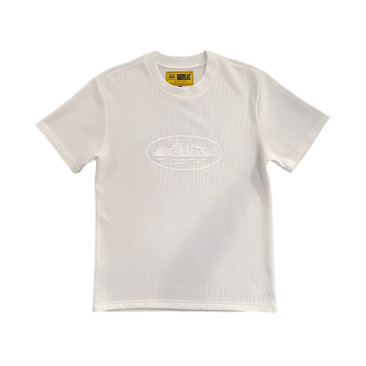 CORTEIZ INSIGNIA WAFFLE TEE WHITE - Sin Sity Reps