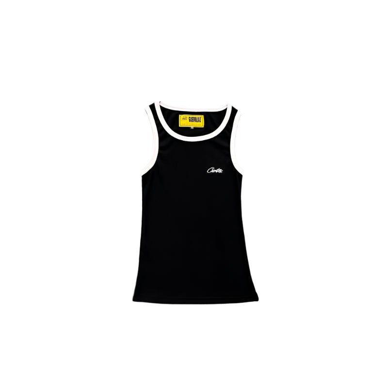 CORTEIZ OG CONTRAST TANK TOP BLACK - Sin Sity Reps