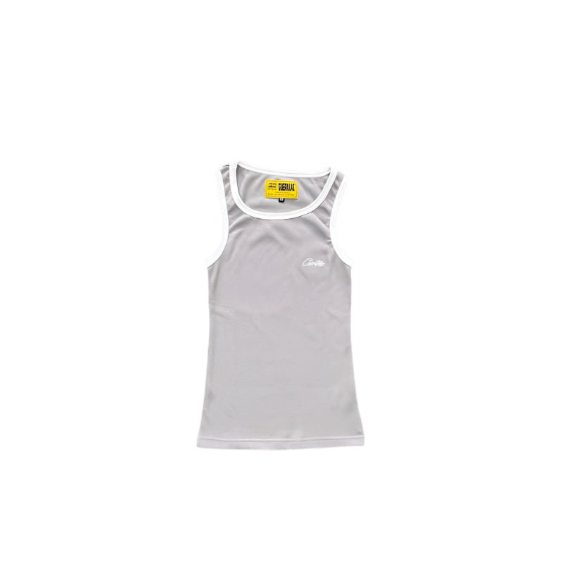 CORTEIZ OG CONTRAST TANK TOP WHITE - Sin Sity Reps