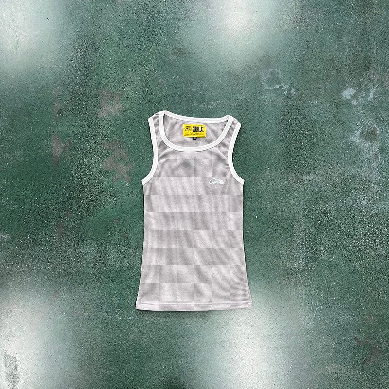 CORTEIZ OG CONTRAST TANK TOP WHITE - Sin Sity Reps