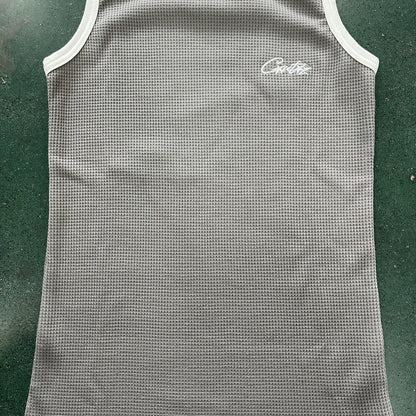 CORTEIZ OG CONTRAST TANK TOP WHITE - Sin Sity Reps