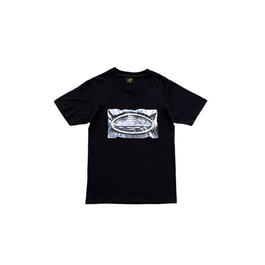 CORTEIZ VACUUM SEALED TEE BLACK - Sin Sity Reps