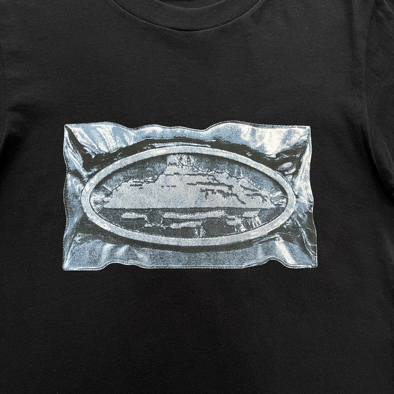 CORTEIZ VACUUM SEALED TEE BLACK - Sin Sity Reps