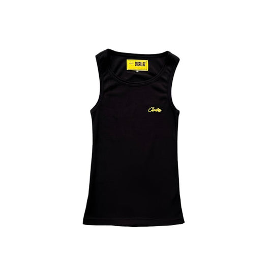 CORTEIZ WAFFLE TANK TOP BLACK - Sin Sity Reps