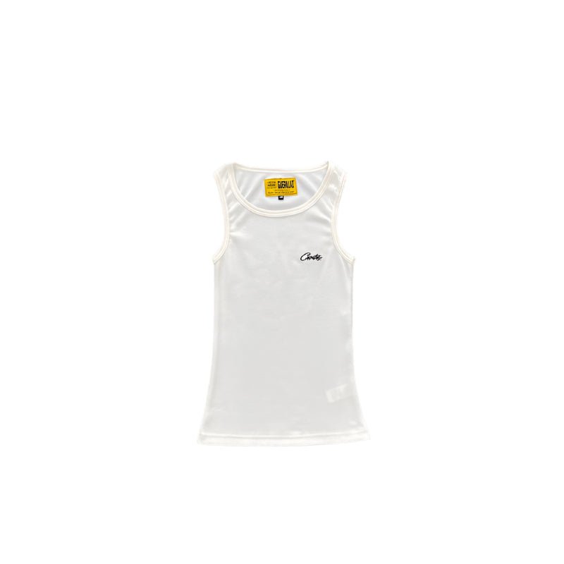 CORTEIZ WAFFLE TANK TOP WHITE - Sin Sity Reps