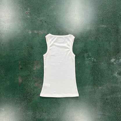 CORTEIZ WAFFLE TANK TOP WHITE - Sin Sity Reps